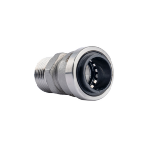 Stainless Steel Push-to-Connect Male Adapters